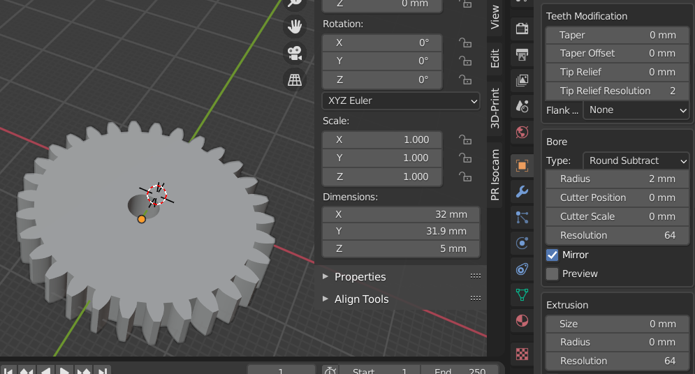 Precision Gears [ Addon ]