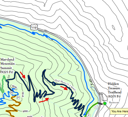 PARK MAP - MILLSITE TRAIL