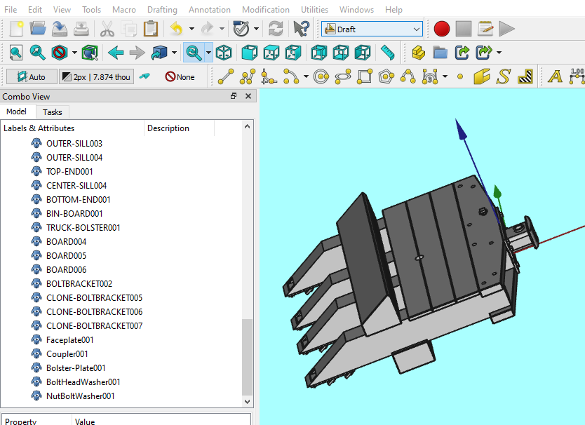 Clone-And-Scaled-FreeCAD-Model