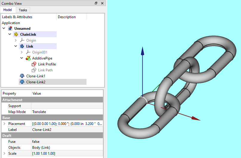 Chain Link Output