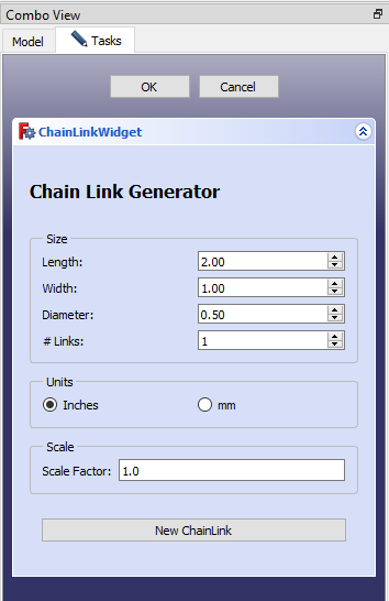 chainlink generator ui