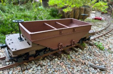 Gilpin Tramway Ore Car Model in 13.7 scale